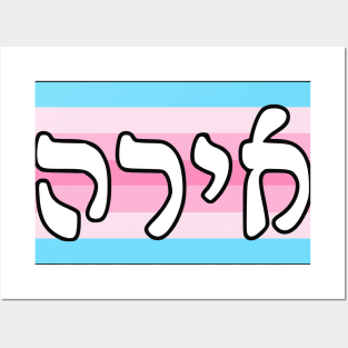 Ira - Wrath (Transfeminine Pride Flag) Posters and Art